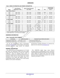 AR0835HS3C12SUAA0-DP Datasheet Page 2