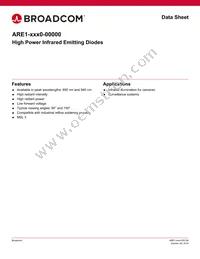 ARE1-89C0-00000 Datasheet Cover