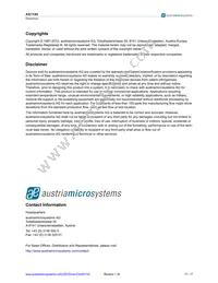 AS1100PL Datasheet Page 17