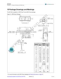 AS1108PL Datasheet Page 16