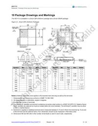 AS1113-BQFR Datasheet Page 22