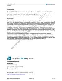 AS1151 Datasheet Page 15