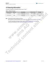 AS1302-BWLT Datasheet Page 18