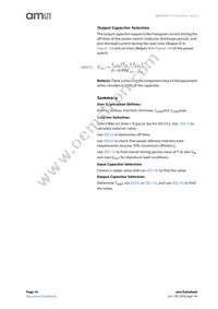 AS1312-BWLT-33 Datasheet Page 16
