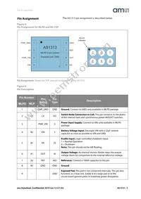 AS1313-BTDM-33 Datasheet Page 3