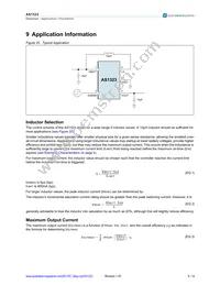 AS1323-BTTT-30 Datasheet Page 9