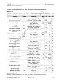 AS1325-BSTT-33 Datasheet Page 5