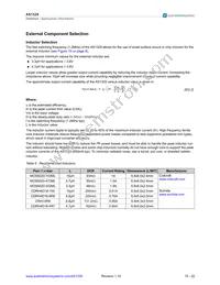AS1329C-BTTT Datasheet Page 15