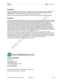 AS1329C-BTTT Datasheet Page 22