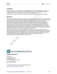 AS1332-BWLT Datasheet Page 19