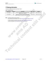 AS1337B-BTDT Datasheet Page 15