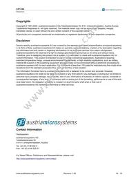 AS1344-BTDT Datasheet Page 19