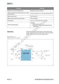 AS1345D-BTDT-AD Datasheet Page 2