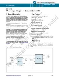 AS1376-BTDT-AD Datasheet Page 2