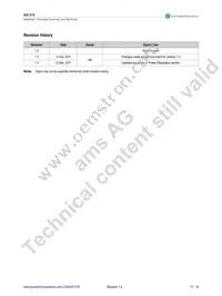 AS1376-BTDT-AD Datasheet Page 18
