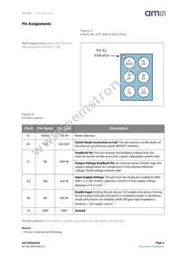 AS1382C-BWLT-AD Datasheet Page 3