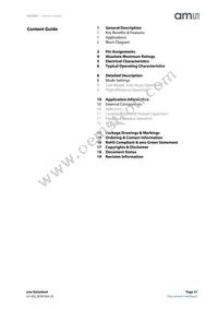 AS1382C-BWLT-AD Datasheet Page 21