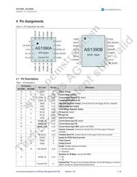 AS1390A-BQFT-6K Datasheet Page 4