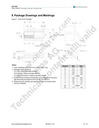 AS1500-T Datasheet Page 13
