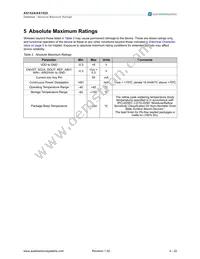 AS1525-BTDR Datasheet Page 4