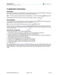 AS1531 Datasheet Page 23