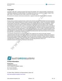 AS1541-BQFT Datasheet Page 20