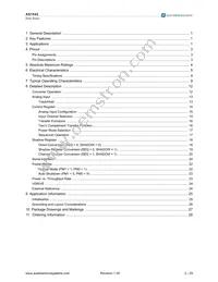AS1542-BTSU Datasheet Page 2