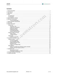 AS1545 Datasheet Page 2