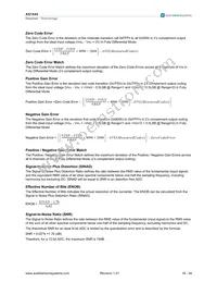 AS1545 Datasheet Page 16