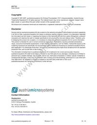 AS1741H-T Datasheet Page 15