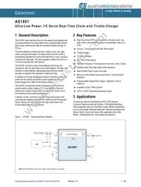 AS1801-BTDT Datasheet Cover