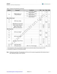 AS1927L-BTDT33S Datasheet Page 5