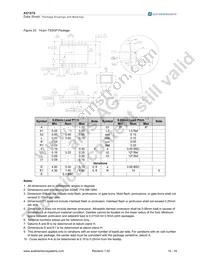 AS1970-T Datasheet Page 17