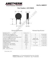 AS32 5R020 Datasheet Cover