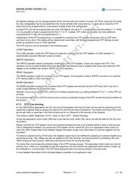 AS3502-EQFP Datasheet Page 21