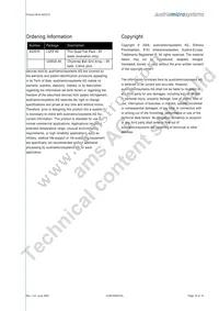 AS3510-T Datasheet Page 19