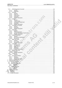 AS3514-BRZ Datasheet Page 5