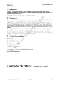 AS3515-T Datasheet Page 3