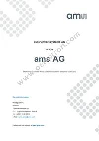 AS3604B-ZQFP Datasheet Cover
