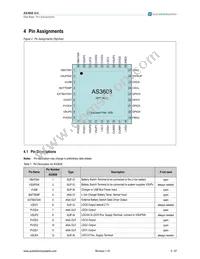 AS3608A-BQFP-00 Datasheet Page 5