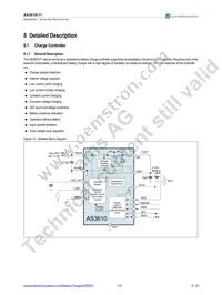 AS3610-BDFM Datasheet Page 10