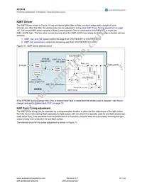AS3636-ZWLT-500 Datasheet Page 14