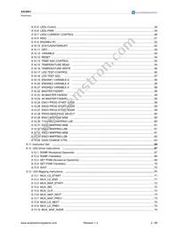 AS3661 Datasheet Page 3