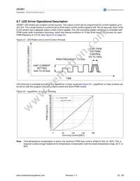 AS3661 Datasheet Page 20