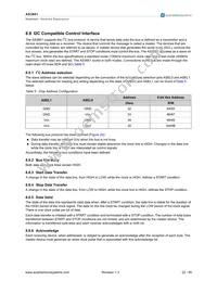 AS3661 Datasheet Page 22