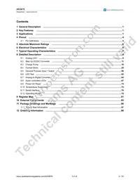 AS3676 Datasheet Page 4