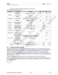 AS3676 Datasheet Page 19