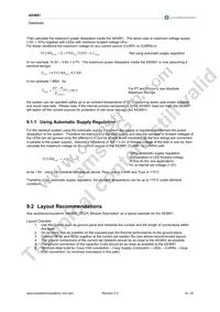 AS3691A-ZTSP Datasheet Page 17