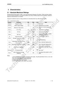 AS3693B-ZQFT Datasheet Page 5