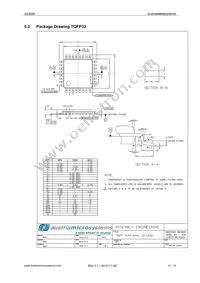 AS3696-ZQFM Datasheet Page 12